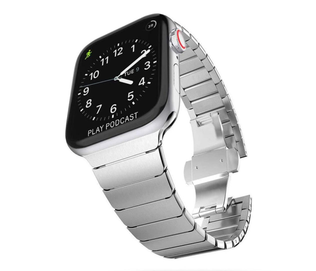 TECH-PROTECT Bransoleta LinkBand do Apple Watch 44/45/46/49 mm silver - 687689 - zdjęcie